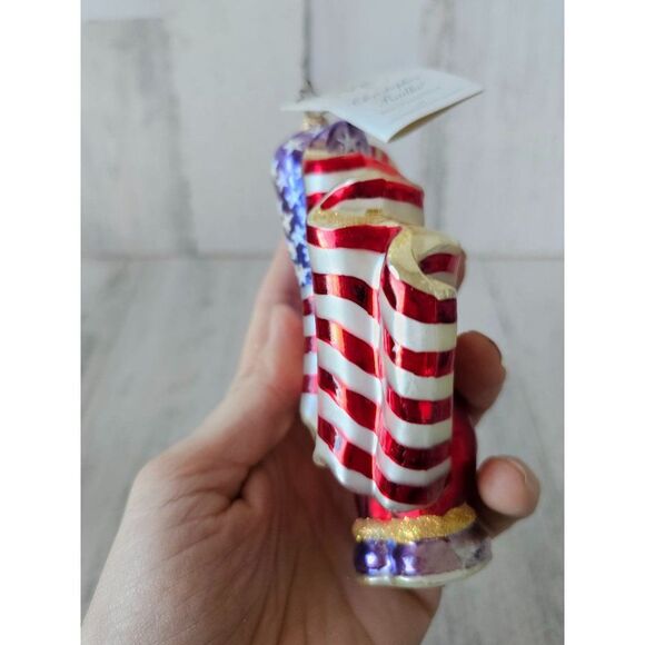 Radko Billy Doodle dandy flag American Bunny rabbit Easter Americana patriotic o - Picture 7 of 9